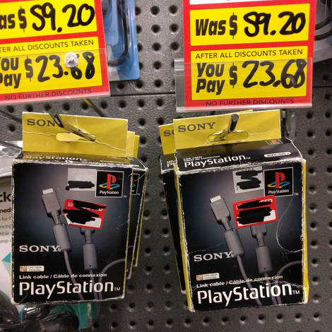 Illustration for article titled Dying Retailer Somehow Selling "New" PlayStation 1 Relics